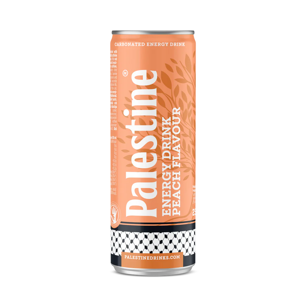 Palestine Drinks - Energy Pêche 25cl